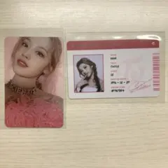 TWICE サナ　トレカ　セット　Formula of love