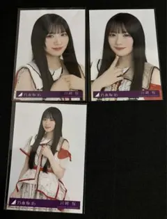 乃木坂46 生写真 40th 封入 川﨑桜 セミコンプ ビリヤニ