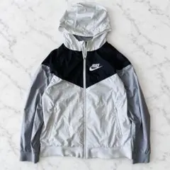 【難あり】NIKE キッズL 150-160 フード付きジャケット