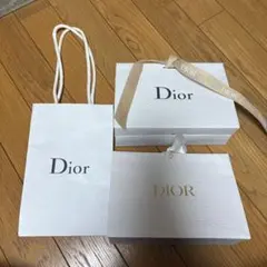 Dior ショップ袋・ボックスセット　3点売り