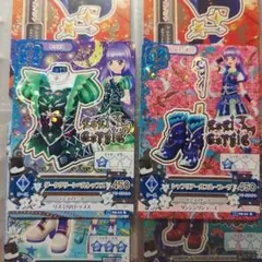 アイカツ　LoLiGothic　氷上スミレ　二枚セット