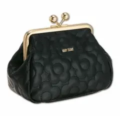 キルトフォームデイジー ガマ口ポーチ／マリークワント（MARY QUANT）