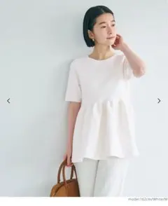 coca コカ　スポンディシュペプラムニット