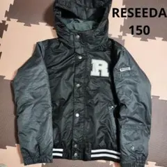 レセーダ スキーウェア スノーウェアスノボ　ジャケット ブルゾン 150 黒