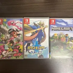Switchソフト まとめ売り あつ森 剣盾 スプラトゥーン3 - メルカリ
