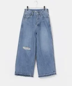 美品 MAISON EUREKA WIDE STRAIGHT JEANS デニムのサムネイル