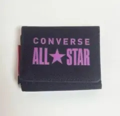 CONVERSE ALL STAR 三つ折り財布 ブラック