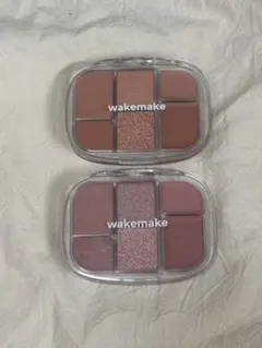 wakemake ソフトフィルターアイシャドウパレット 2パレットセット