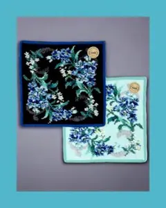 ♠♥♣♦新品未使用！FEILER エーデルブラウ ハンカチタオル２枚セット