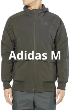 Adidas ジャケットトラック ハイブリッド ライトパデッドジャケット M