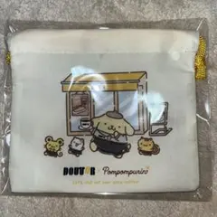 ポムポムプリン オリジナル巾着　ドトールコーヒー サンリオ コラボ