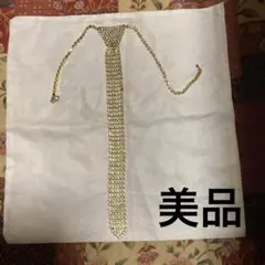 ゴールドクリスタルネックレス、お値下げ