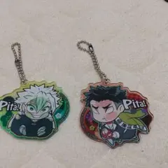 鬼滅の刃 ぴたでふぉめ アクリルキーホルダー