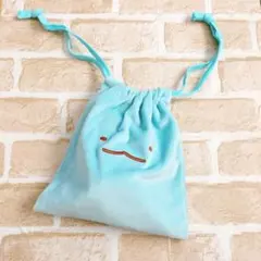 新品未使用★すみっコぐらし　とかげ巾着　ポーチ コップ袋にも♪