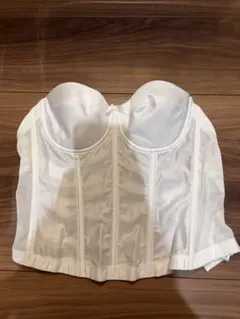 【美品】ELISIR ホワイト コルセット D65