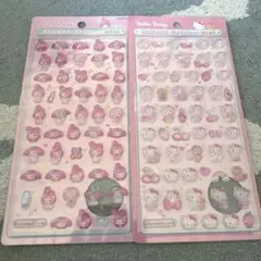 ボンボンドロップシール　ミニ　サンリオ