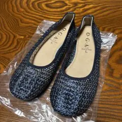 しまむら　フラットジュース　Ｌ　ネイビーのサムネイル