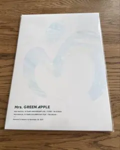 Mrs. GREEN APPLE映画パンフレットFJORD THE ORIGIN