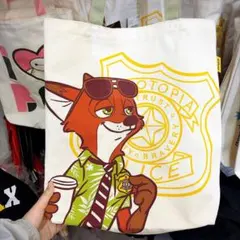 ③（新品未使用）ズートピア ニック トートバッグ かばん ディズニー