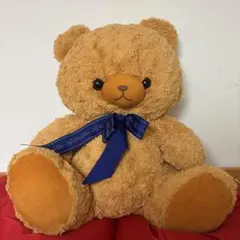 テディベア ぬいぐるみ ブラウン レース付き - メルカリ