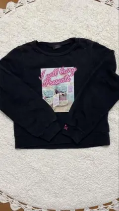 JENNI love 黒 トレーナー 140