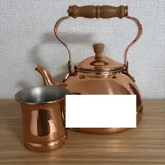 美品】兼芝製 北欧シリーズキングカパー 銅製ケトル 2.5リットル
