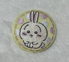 ちいかわ うさぎ 刺繍 バッジ 缶バッジ