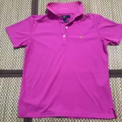 キャロウェイ　ポロシャツLピンク