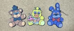 Five Nights at Freddy's　ラバーキーホルダー　三種