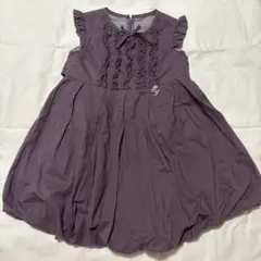 値下げ不可 タルティーヌエショコラ バルーンワンピース 90