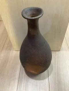 古陶器 鉄釉 水注 徳利 瓶 時代物 アンティーク 古民具 黒釉 - メルカリ