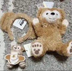 東京ディズニーシー限定ダッフィのカチューシャ、カチューシャホルダーハンドパペット