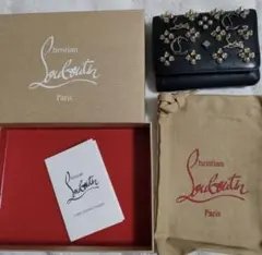 Christian Louboutin 二つ折り財布 ブラック