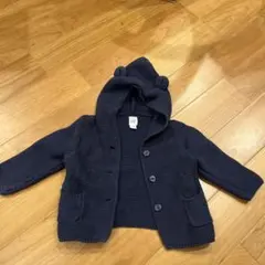 Baby GAP カーディガン 6-12ヶ月　くま耳