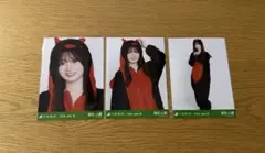 乃木坂46 生写真 福井県ver. コーデ 恐竜 3種コンプ愛宕心響 - メルカリ
