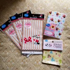 ディズニー　ビニールバッグ、コースター、フォトアルバム　5セット