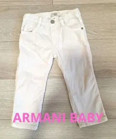 【美品】ARMANI BABY ピンクパンツ 12Mのサムネイル