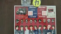 Snow Man 音故知新ステッカー、バッジ、アクスタセット