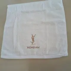 YVES SAINT LAURENT フェイスタオル クリ−ム色35㌢のサムネイル