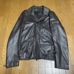 Big John レザー ダブルライダース L 羊革