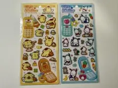 平成ハッピーフォン　ポチャッコ&ポムポムプリン　2種セット