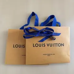 LOUIS VUITTON ショップ袋 中型 2個セット