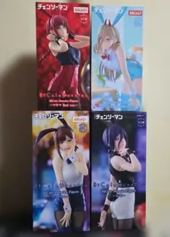 チェンソーマン　フィギュア　バニー　マキマ　レゼ　パワー　コベニ　4種セット