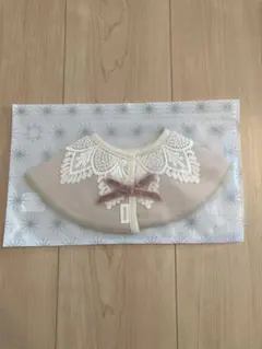 《新品未使用》MARLMARL/スタイ/ピンクベージュ/レース/リボン