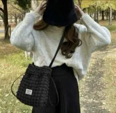 黒 バケットハット dd322