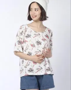 【新品未使用】X-girl×DC FEMALE PATTERN BIG TOPのサムネイル