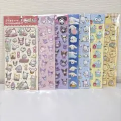 サンリオ　ぷくっとシール　7点　クロミ　マイメロ　シナモン　ポチャッコ　等①