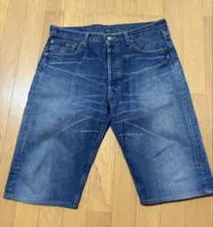 リーバイス　501 ハーフパンツ　2002年9月製造　フィリピン製　W34のサムネイル