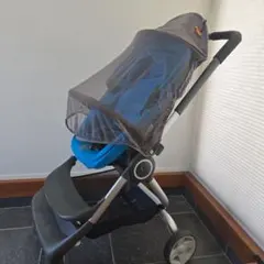 Stokke ベビーカー 本体 ブルー グレーのサムネイル