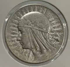 1929年 ラトビア 5ラッツ 大型銀貨 PCGS認証 ややトーン❗️ - メルカリ